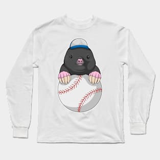 Mole Cap Baseball Long Sleeve T-Shirt